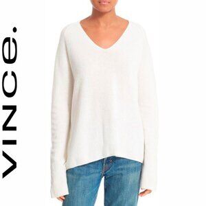 Vince 100% Cashmere V-Neck Sweater